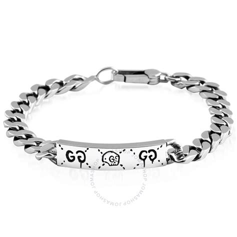 gucci ghost chain bracelet in silver|gucci ghost bracelet review.